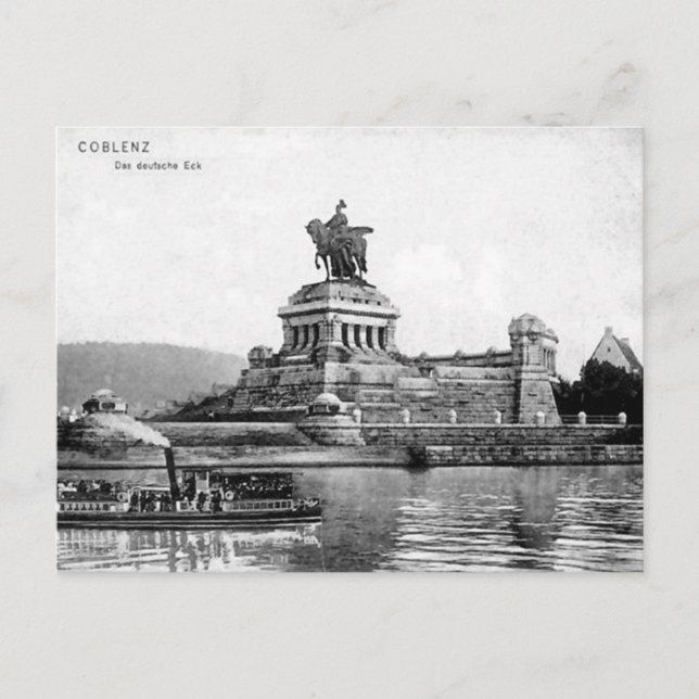 Old Postcard - Koblenz, Germany (Front)