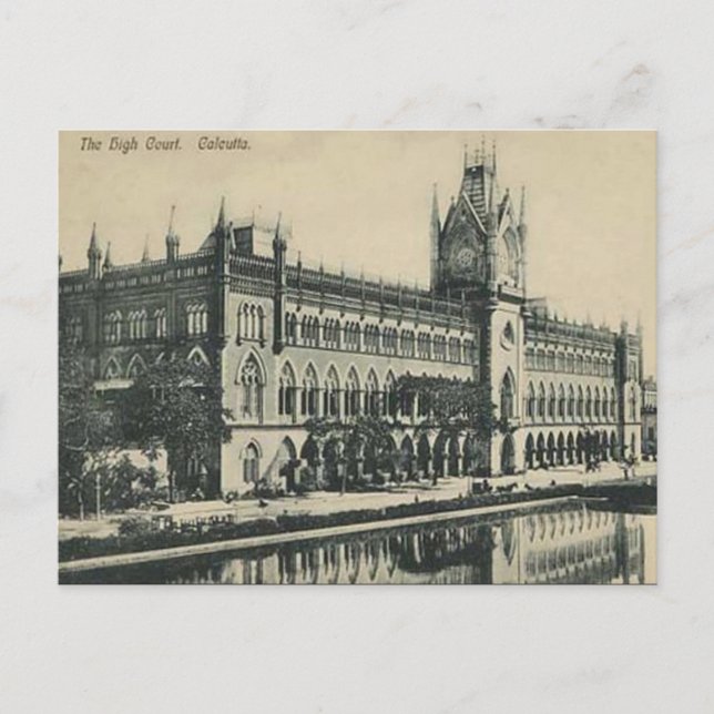 Old Postcard - Kolkata, India (Front)