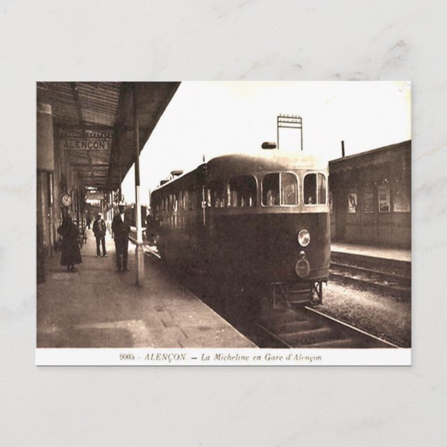 Old Postcard - La Micheline (Front)