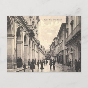 Old Postcard - L'Aquila, Abruzzo, Italy