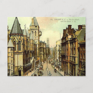 Old Postcard - Law Courts, London