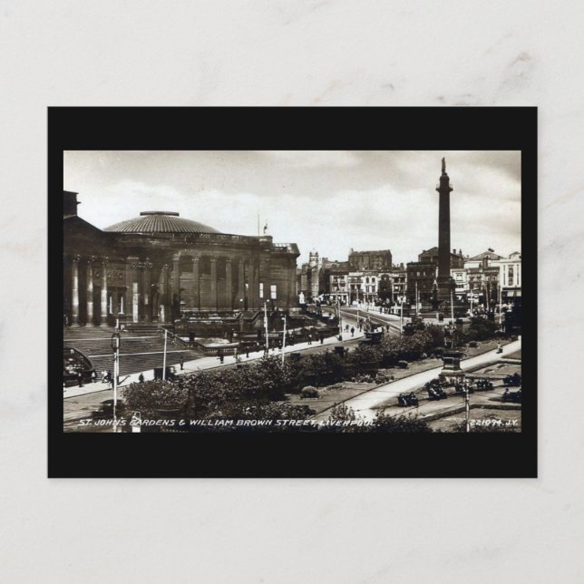 Old Postcard - Liverpool (Front)