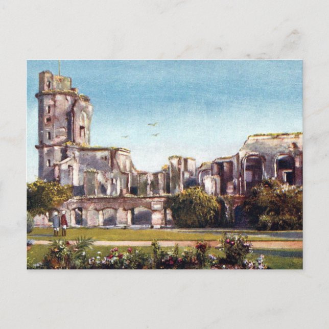 Old Postcard - Lucknow, India (Front)