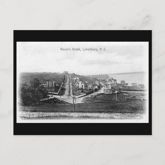 Old Postcard - Lunenburg, Nova Scotia (Front)