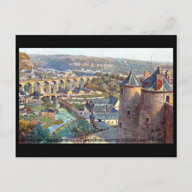 Old Postcard - Luxembourg (Front)