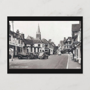 Old Postcard - Lyndhurst, Hampshire