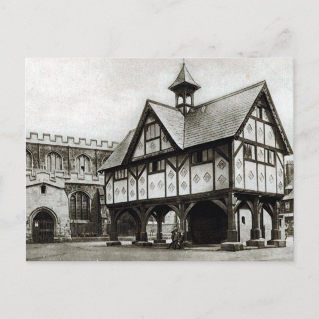 Old Postcard - Market Harborough, Leicestershire (Front)