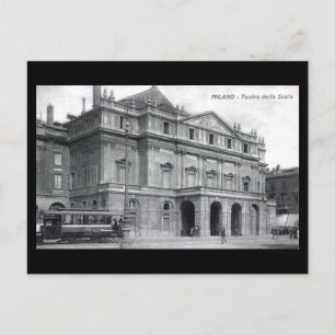 Old Postcard - Milan, La Scala Opera House in 1913