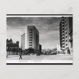 Old Postcard - Montevideo, Uruguay