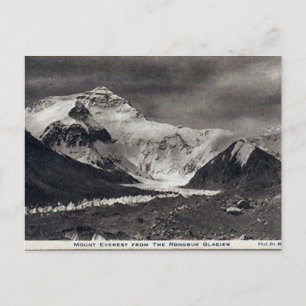 Old Postcard - Mount Everest