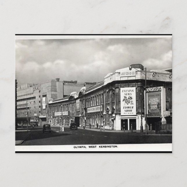 Old Postcard - Olympia, London (Front)