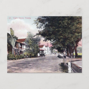 Old Postcard - Penang, Malaysia