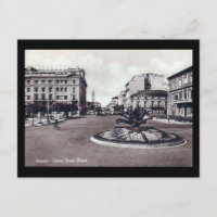 Old Postcard - Pescara, Piazza Bruno Buozzi