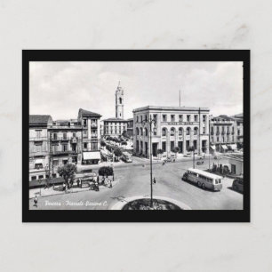 Old Postcard - Pescara, Piazzale Stazione