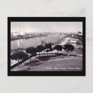 Old Postcard - Pescara, the Port