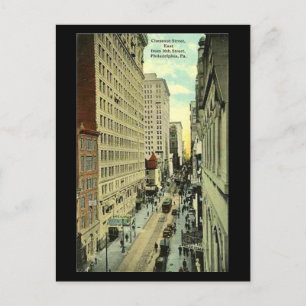 Old Postcard - Philadelphia, Chestnut Street