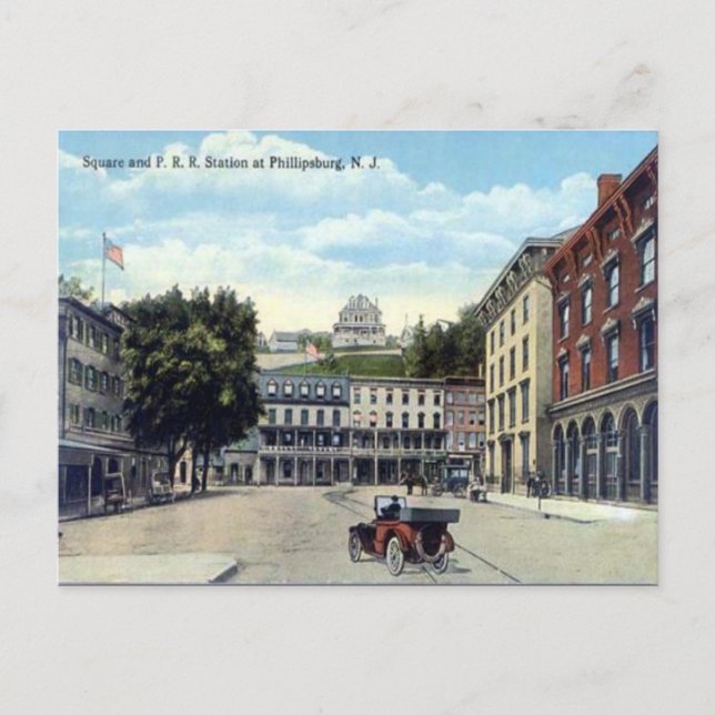 Old Postcard - Phillipsburg, New Jersey (Front)