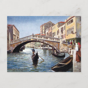Old Postcard - Ponte delle Guglie, Venice