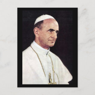 Old Postcard - Pope Paul VI