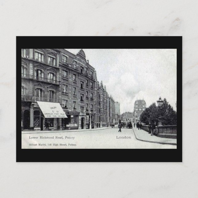 Old Postcard - Putney, London (Front)