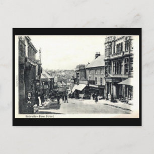 Old Postcard - Redruth, Cornwall