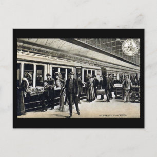 Old Postcard - Riverside Station, Liverpool