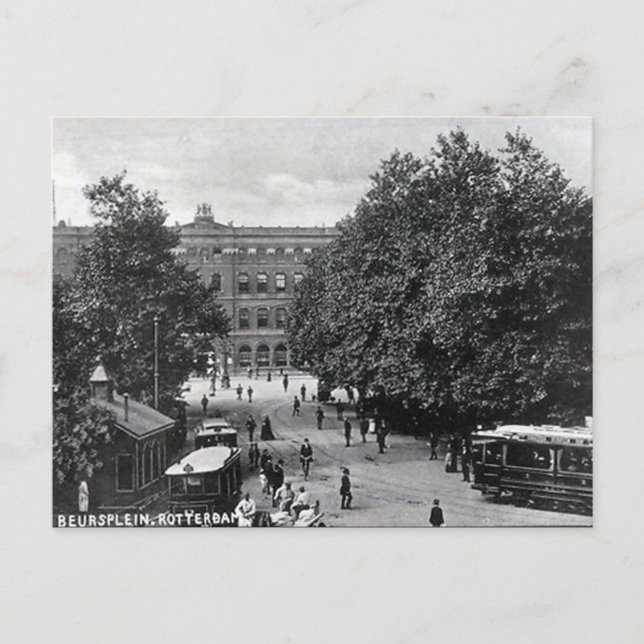 Old Postcard - Rotterdam, Netherlands (Front)