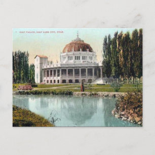 Old Postcard - Salt Lake City, Utah, USA