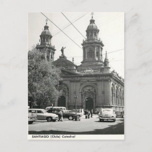 Old Postcard - Santiago, Chile
