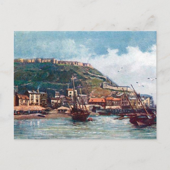 Old Postcard - Scarborough, Yorkshire (Front)