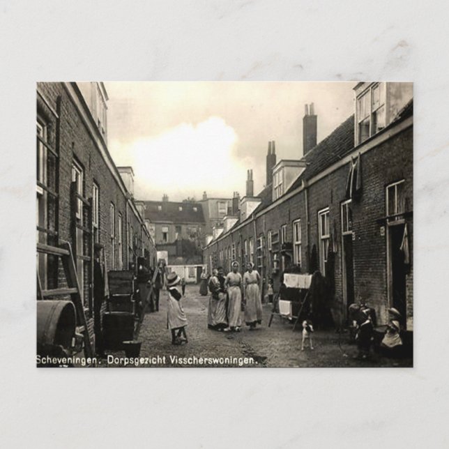 Old Postcard - Scheveningen, Netherlands (Front)