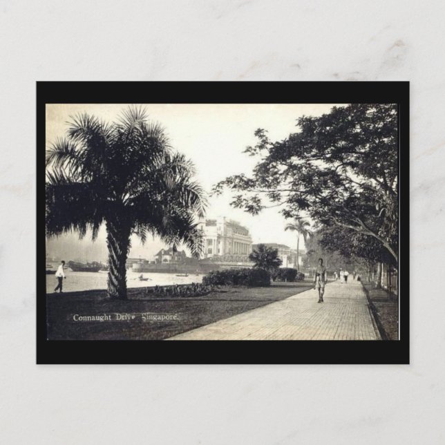 Old Postcard - Singapore (Front)