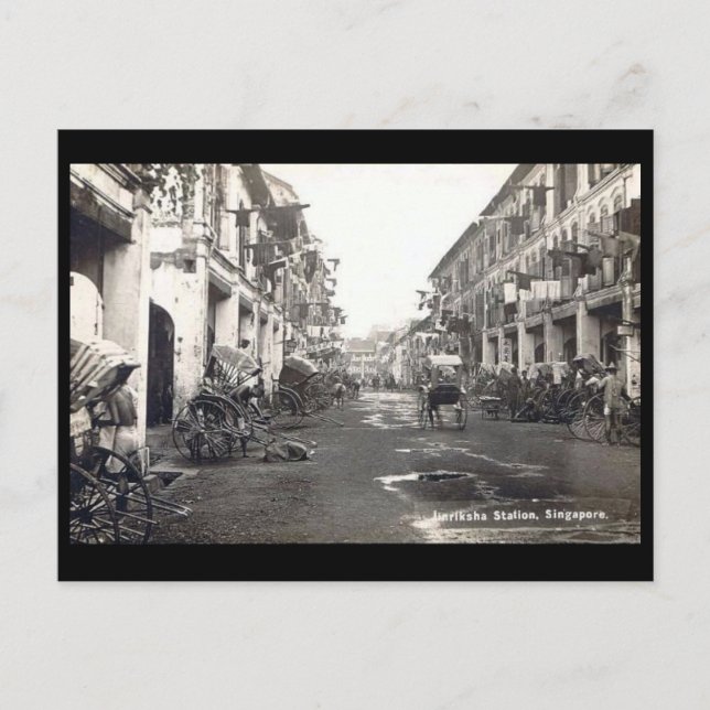 Old Postcard - Singapore (Front)