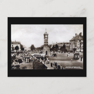 Old Postcard - Skegness Clock Tower