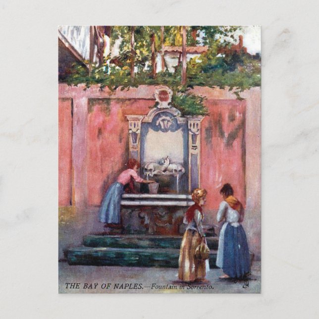 Old Postcard - Sorrento, Italy (Front)