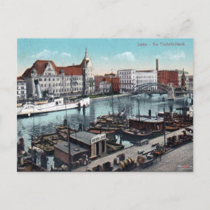 Old Postcard - Szczecin, Poland