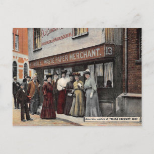 Old Postcard - "The Old Curiosity Shop"