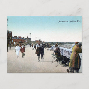 Old Postcard - The Promenade, Whitley Bay