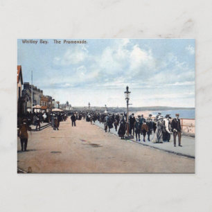 Old Postcard - The Promenade, Whitley Bay