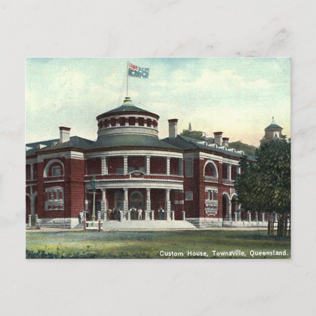 Old Postcard - Townsville, Queensland (Front)