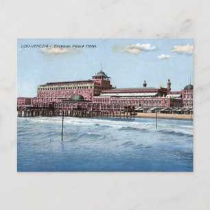 Old Postcard - Venice Lido, Italy