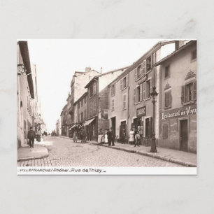 Old Postcard - Villefranche-sur-Saone, Rhone