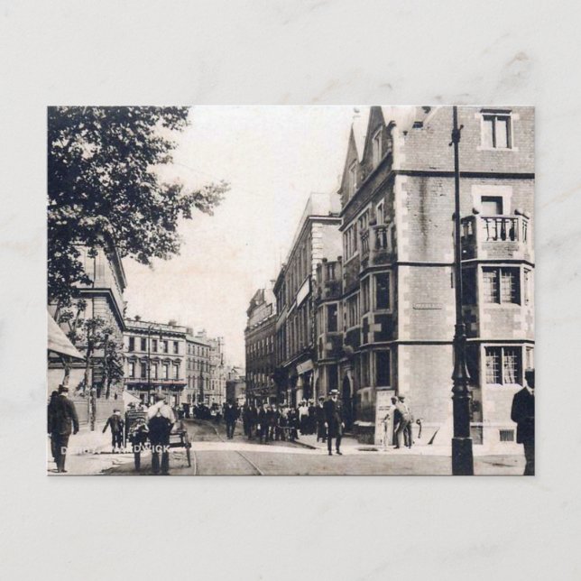 Old Postcard - Wardwick, Derby (Front)