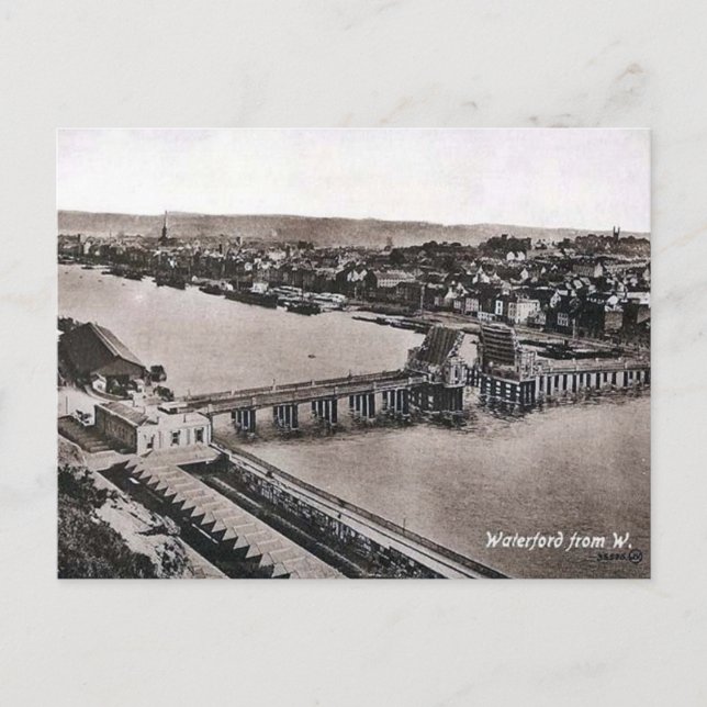 Old Postcard - Waterford, Ireland (Front)