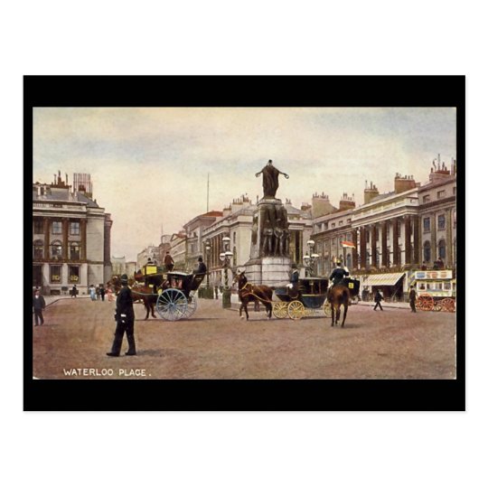 Old Postcard - Waterloo Place, London