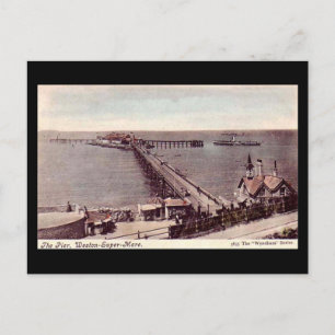 Old Postcard, Weston-super-Mare, the Pier Postcard