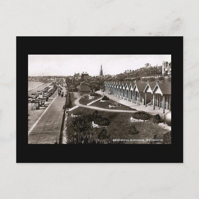 Old Postcard, Weymouth, Dorset, 1950 Postcard (Front)