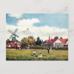 Old Postcard - Wimbledon Common, London