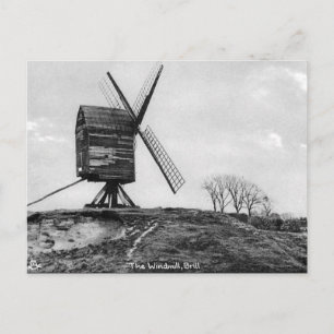 Old Postcard - Windmill, Brill, Bucks