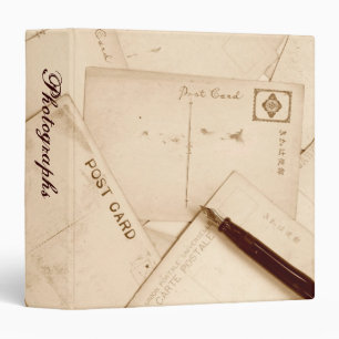 Old Postcards 1.5" Photo Album Binder